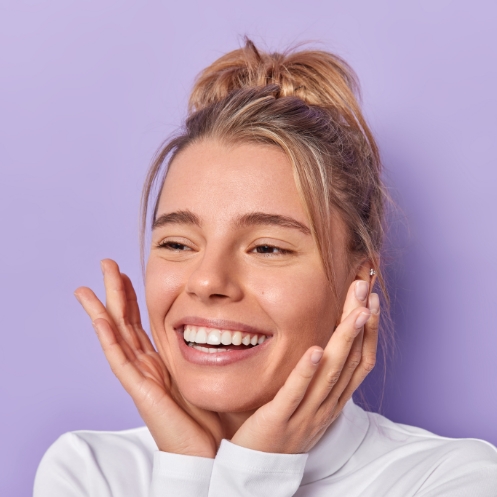 Laughing woman